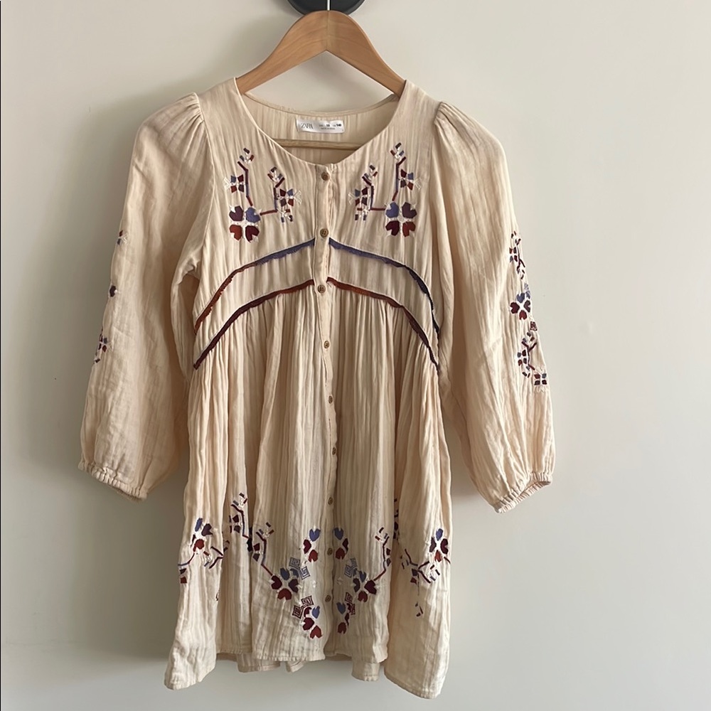 Lot of 2 girls Zara dresses